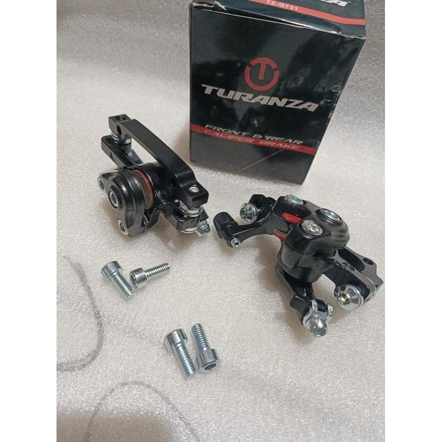 kepela cakram sepeda merk turanza model kampas rem bulat