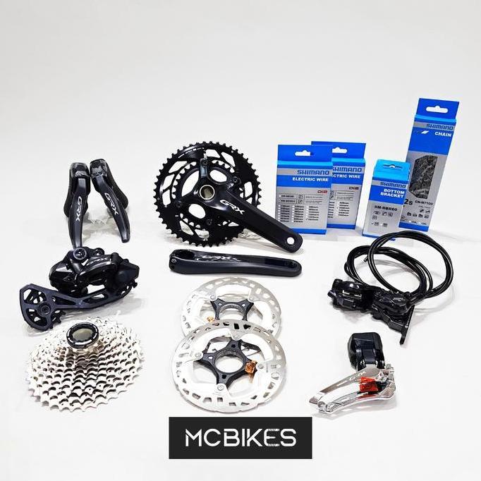 Groupset Shimano Grx Rx825 Di2 2X12 Speed