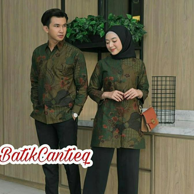 batik seragam kerja pria wanita batik terbaru batik masakini