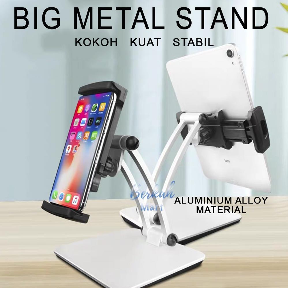 Universal Stand Size XL iPad Handphone Tablet Layar Monitor Car Rear Pillow Bisa Tempel Dinding Jok 