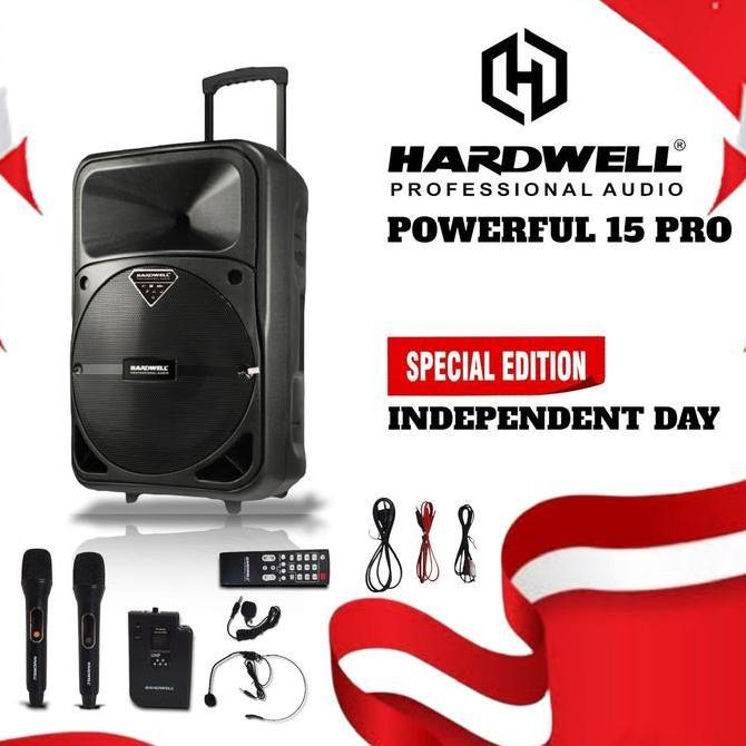 Jdg- Speaker Hardwell 15 Inch Powerfull 15 Pro Original