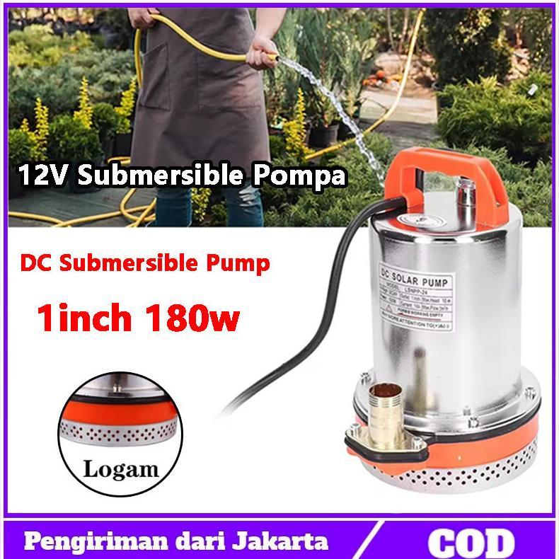 siapMesin Pompa Air Kolam Celup Submersible Water Pump Air Celup Pompa Air Celup DC 12 VOLT STAINLES