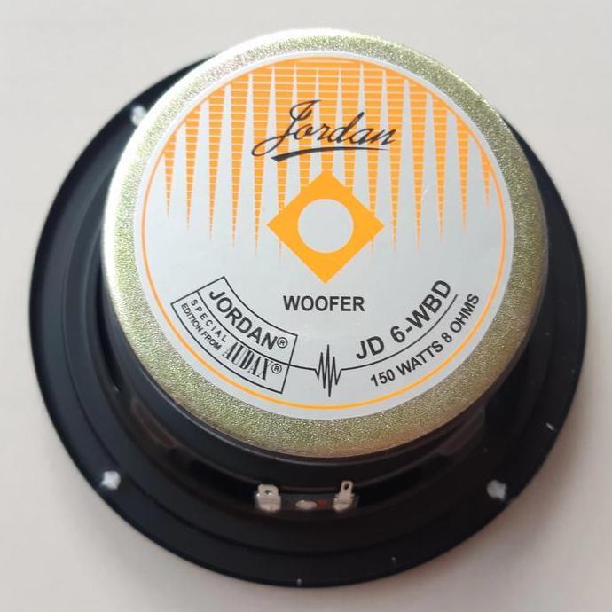 Jdg- Original Audax Speaker 6 Inch Woofer Audax Jordan Jd 6 Wbd 150Watt Ori