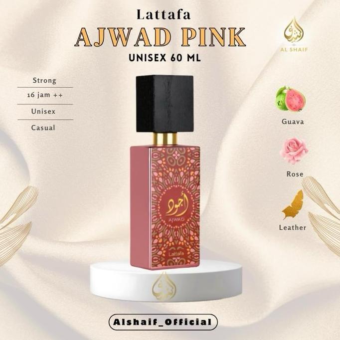 NEW AJWAD PARFUM WANITA  LATTAFA PERFUME WANGI BEST