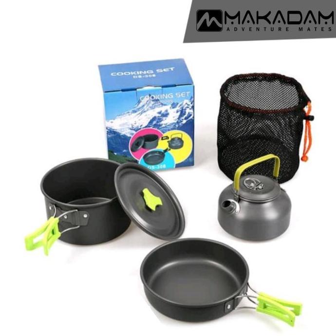 Naturalcam- Cooking Set Nesting Teko Camping Outdoor