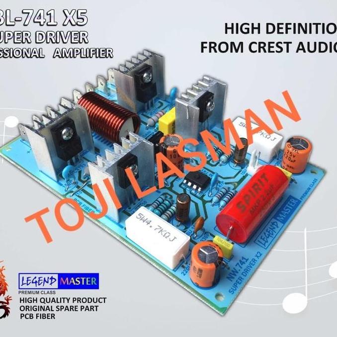 Jdg- Jbl 741 X5 Jbl741 Modul Driver Power Amplifier Nw 741 Legend Master