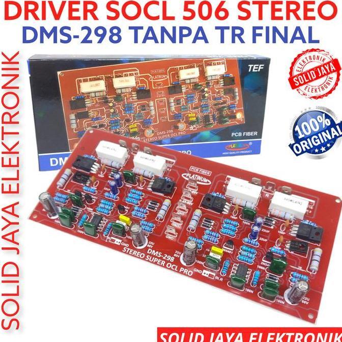 KIT DRIVER POWER SUPER OCL SOCL 506 TEF PRO TEF POWER STEREO AMPLIFIER AMPLI SOCL-506 506 SOCL PRO S