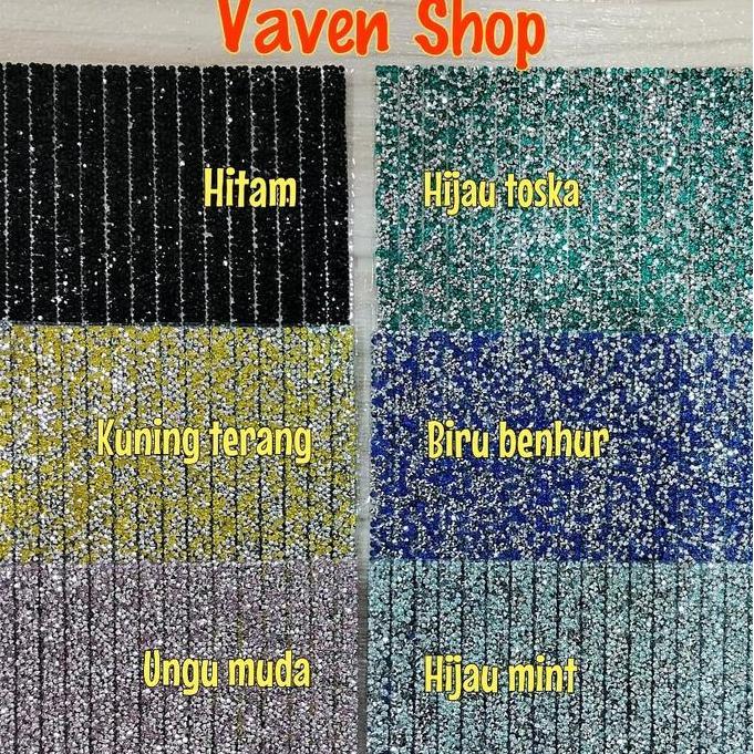 Lansungkirim- Payet Diamond Tikar Gosok Kristal Mix