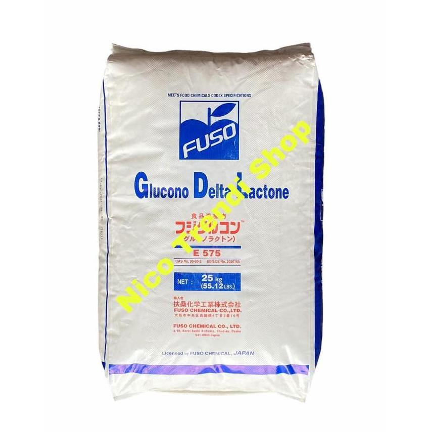 Veganxi- Glucono Delta Lactone, Gdl Fuso Japan, Pengawet Tahu, Sekau Tahu 500Gr