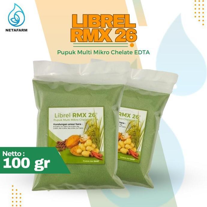 :<:<:<:<] Pupuk Multi Mikro Chelate EDTA Librel RMX 26 - 100 gram
