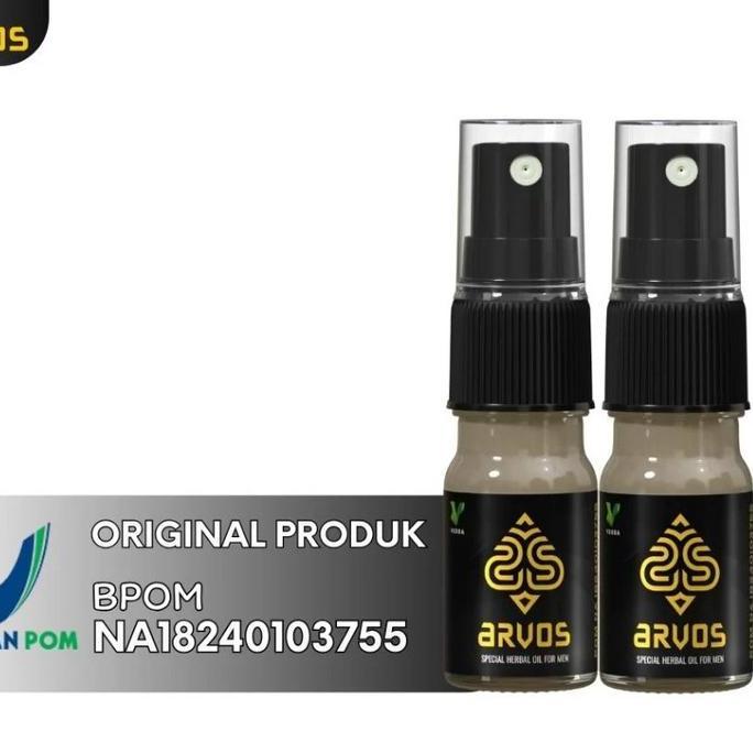 Fitfix- Arvos Spray Minyak Essensial Pijat Pria