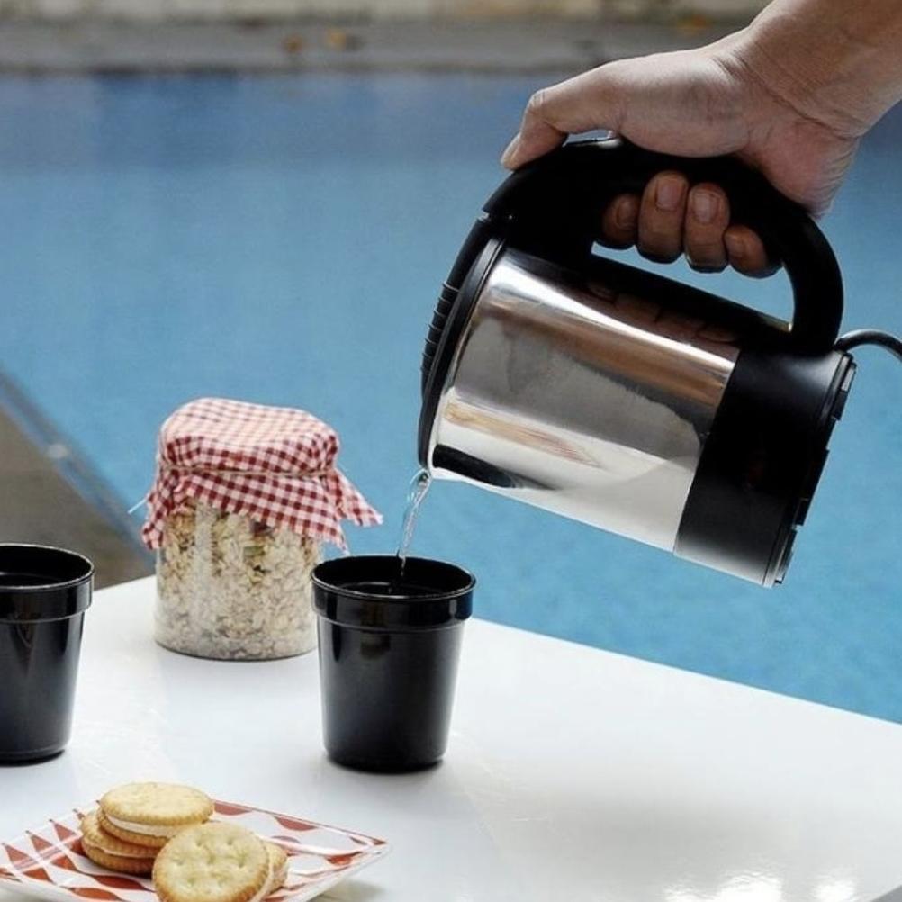 Ready Teko Listrik Low Watt Pemanas Air Otomatis Idealife IL-100 0.5 L