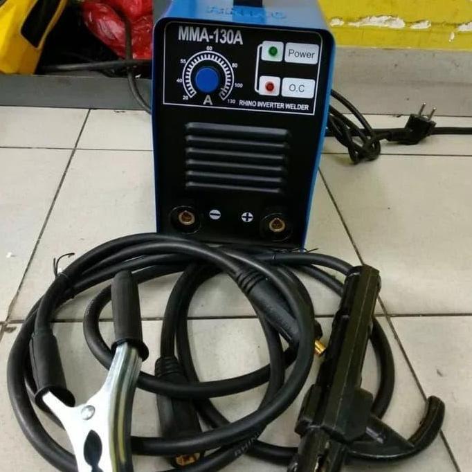 Buruan beli] Mesin Travo Las MMA 130 Black Rhino MMA130 Mesin Las Rhino
