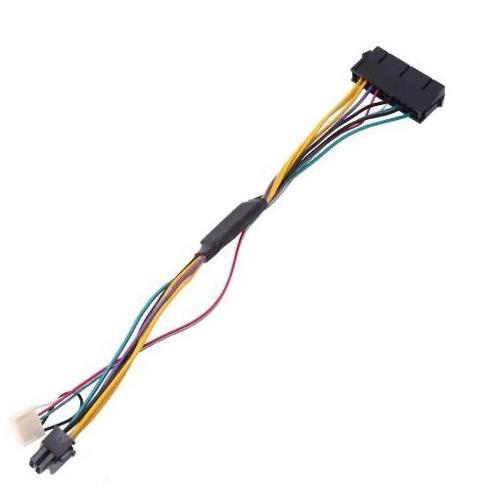 Kabel Adaptor Daya ATX 24 Pin Ke 6 Pin untuk HP Z220 Z230 Prodesk Motherboard 600g1 800g1 Cable Conv