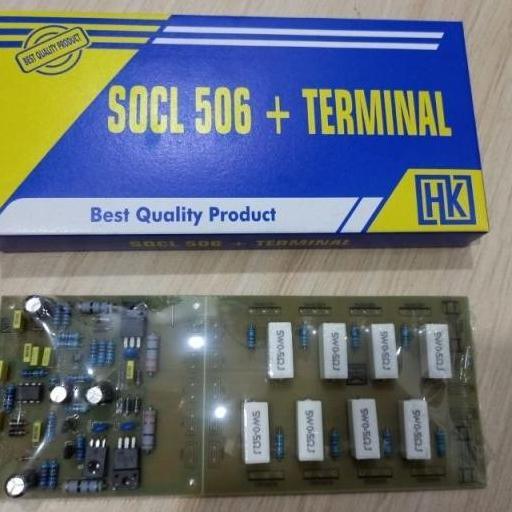 KIT DRIVER POWER SOCL 506 + PCB TR SUPER OCL 506 MONO AMPLIFIER HIGH QUALITY