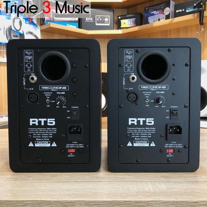 Jdg- Recording Tech Rt5 Rt 5 Rt-5 Speaker Flat Studio Monitor