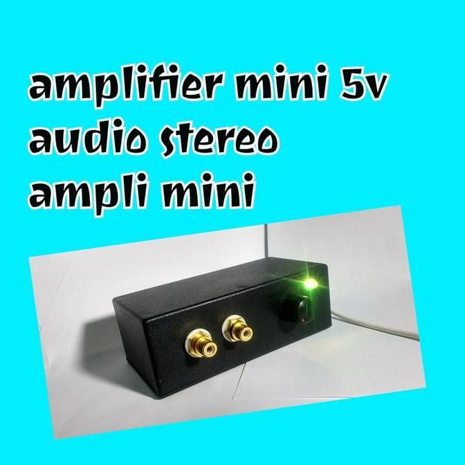 Ampli Stereo 5v Mini Ampli / AMPLIFIER MINI STEREO / AMPLI MINI RAKITA RESTOCK