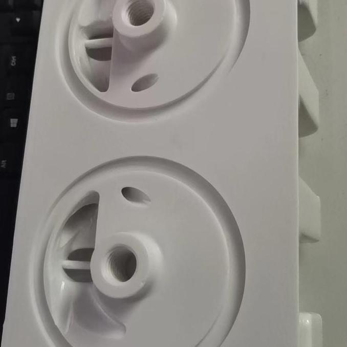 Sparepart kepala tutup cover plastik mesin es krim donper untuk mixue