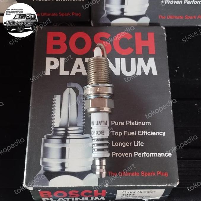 Busi Bosch platinum Jeep CJ7, Cherokee XJ