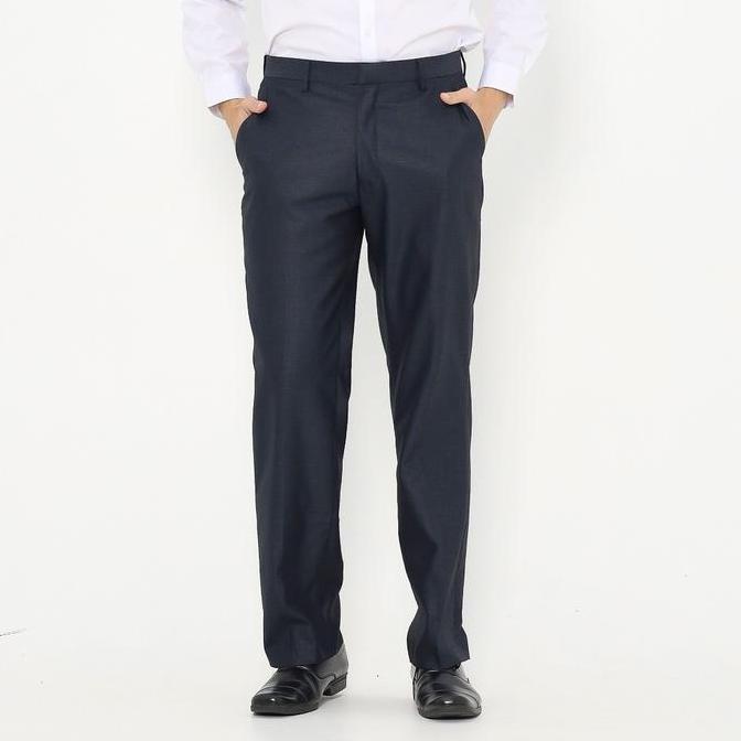Lawell Celana Panjang Pria Regular Fit Formal Celana Kerja Tekstur Halus | Bernard, Paul, Bruce, Far
