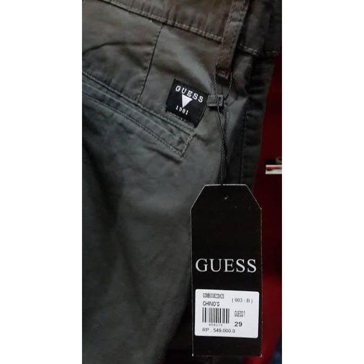 Celana Chino Guess Pria
