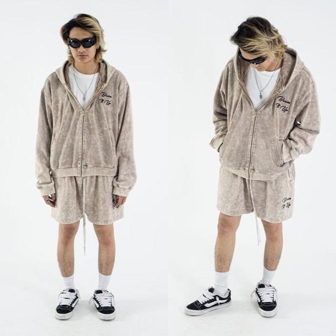 DENIMITUP Desert Bee Sweat Short - Celana Pendek Pria