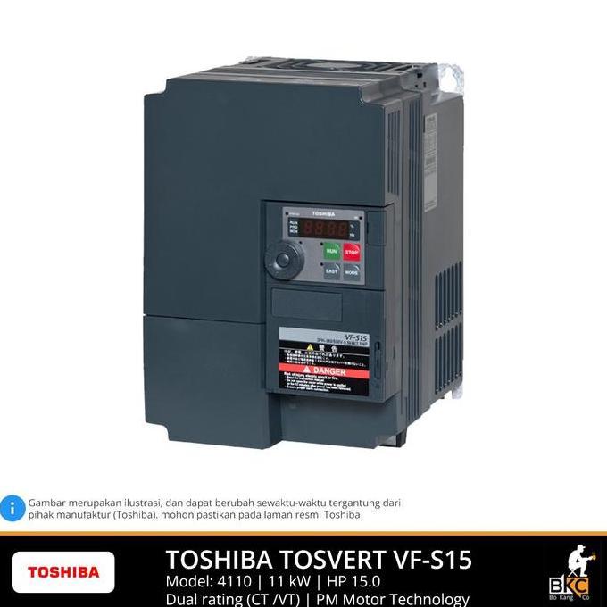 Best Item, Toshiba Tovert Inverter Vf-S15 (4110 - 11Kw - Hp15.0