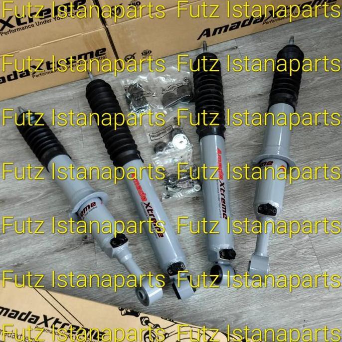 PAKET Shockbreaker AMADA XTREME ADJUSTABLE FORTUNER DEPAN BELAKANG