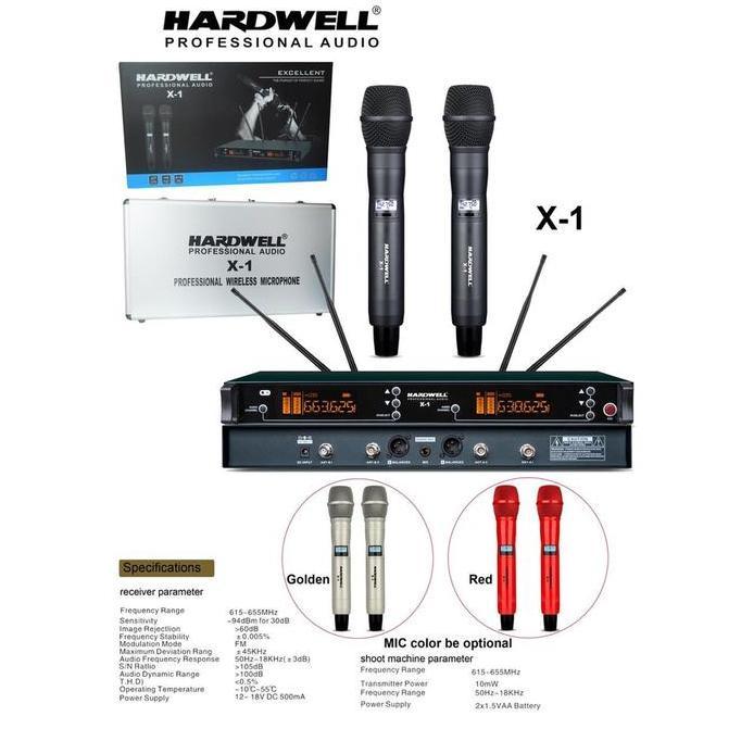 mic wireless hardwell original