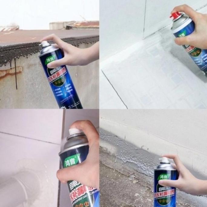 Xytic- Lem Semprot Cair Anti Bocor Tembok Pipa Atap Rumah Waterproof