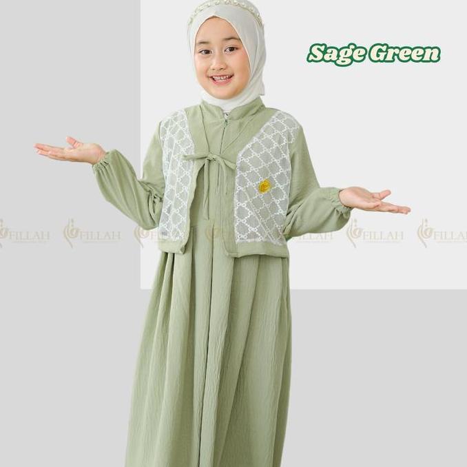 FREE ONGKIR GAMIS ANAK PEREMPUAN 3-14 TAHUN GAMIS REMAJA GAMIS DENIM BAJU GAMIS ANAK GAMIS ANAK PUTI