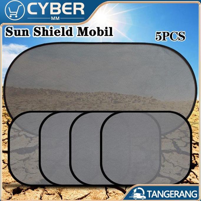 Tirai Pelindung Panas Matahari Anti Uv Mesh Untuk Kaca Jendela Mobil