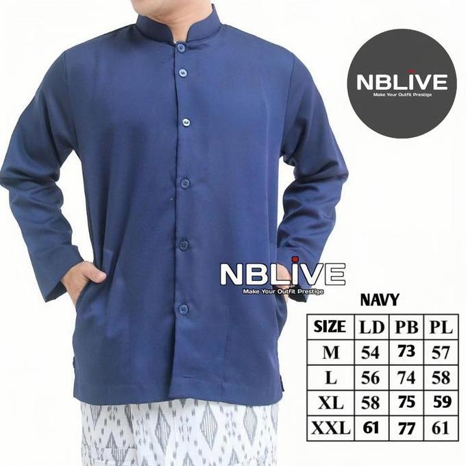 FREE ONGKIR KOKO HAIBAH BAHAN KATUN HIJAU SAGE POLOS LENGAN PANJANG BAJU KOKO PUTIH HABAIB JUMBO MUR