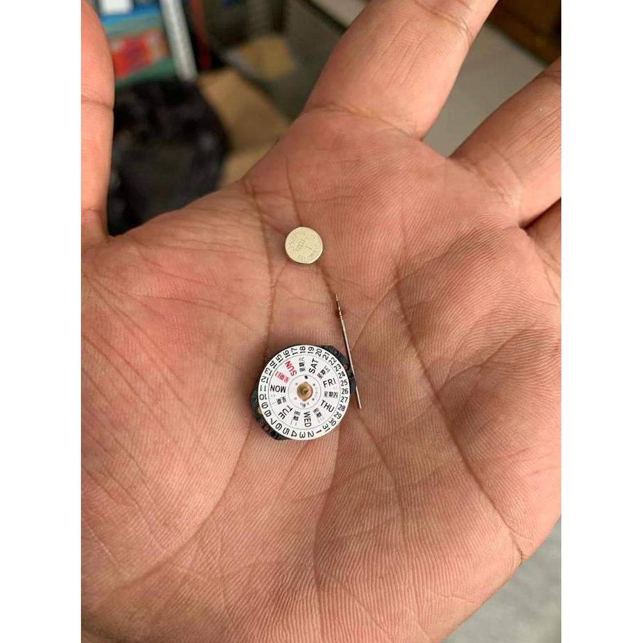 Mesin Jam Tangan Epson Vx83E Vx 83 E Hari Tanggal Samping Original Hemat