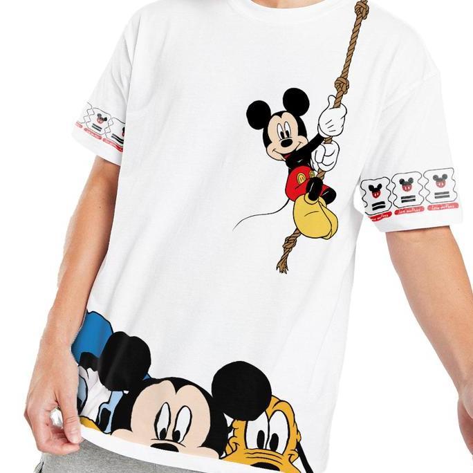 Cntikk- Bisalo Kaos & Daster Wanita Lengan Pendek Digital Printing "Walt Crew" - Kaos Distro - Atasa