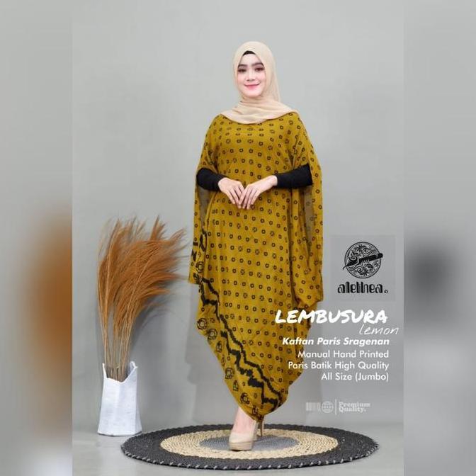 Kaftan Batik asimetris  / Dress Batik Solo / Baju kondangan wanita / Kaftan Batik Jumbo Solo bahan k