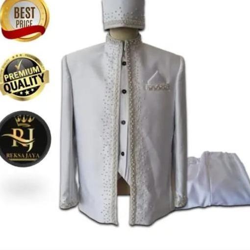 Jas Pengantin Pria Reksa Jaya Collection  - Jas semi WOOL Jas Wedding Pengantin Setelan Jas Nikah pr