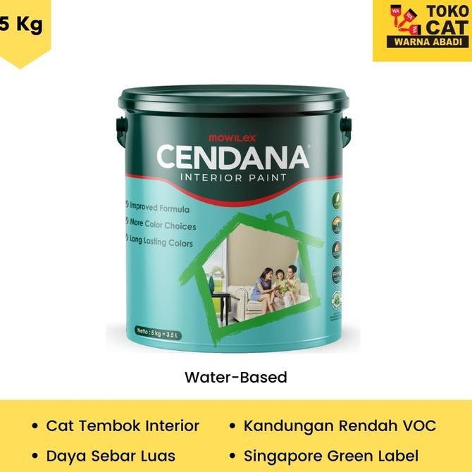 Wrnawrni- Cat Tembok Cendana Mowilex 5 Kg