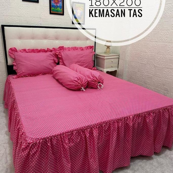 Sleeprm- Sprei Rumbai Motif Lengkap ,Sprei Rumbai 180X200,Sprei Rumbai 160X200