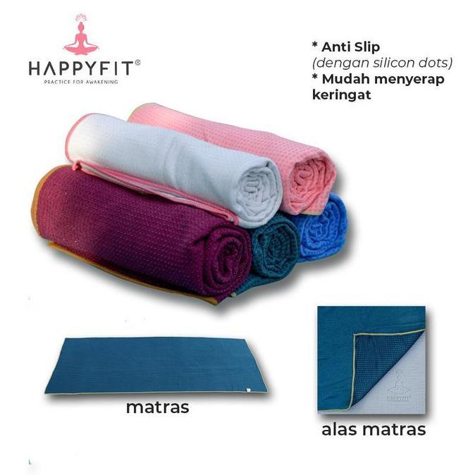 Happyfit Yoga Towel Mat Handuk Happyfit Original
