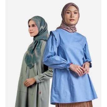 11.11 [KODE A BUSANA PROMO GUNCANG SALE] DAUKY ATASAN TUNIK POLOS