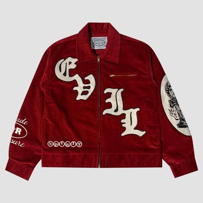 EVILSPIRIT WORK JACKET - LIORA RED UNISEX
