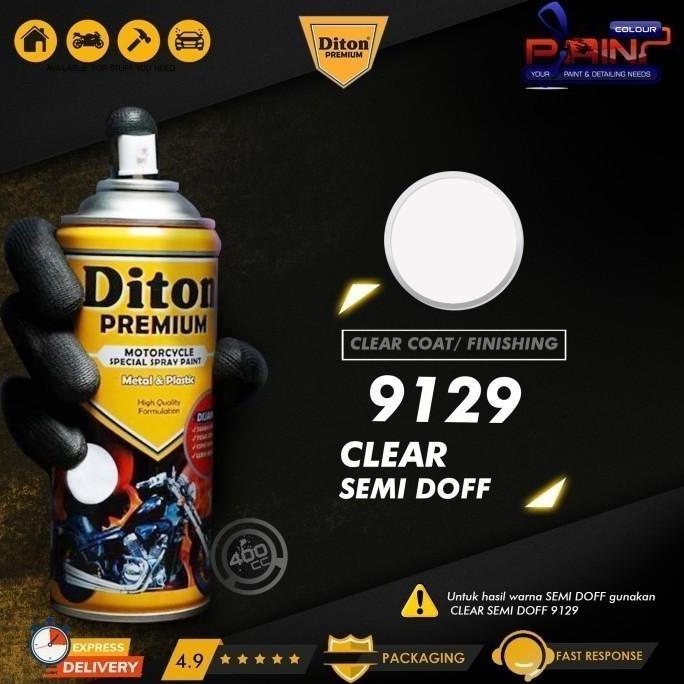 Wrnawrni- Diton Premium 9129 Clear Semi Doff Cat Semprot /Pylox/Samurai Helm