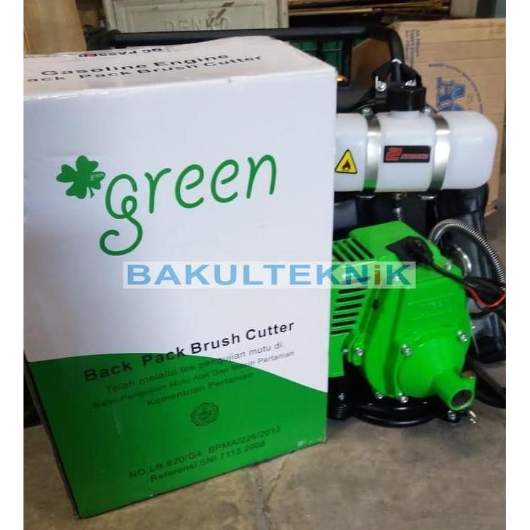 Terlaris Mesin Potong Rumput Backpack Brush Cutter Pemotong Rumput 4 Tak Green