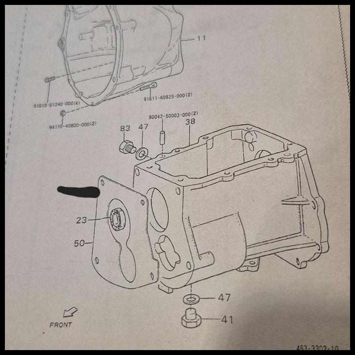 BEST DEAL PAKING TRANSMISI CASE DAIHATSU TAFT GT GASKET TRANSMISSION CASE TAFT GT