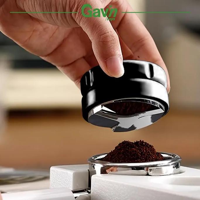 Distributor Kopi Plastik ABS Stainless - Coffee Distributor  Portafilter Barista Tools - Meratakan B