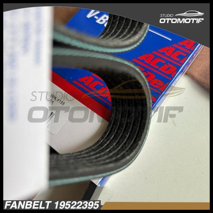 TERLARIS FANBELT ALTERNATOR AC POWER STEERING AGYA AYLA 1.0 1000CC SIGRA 1.0 2013 ACDELCO 2395 FAN B