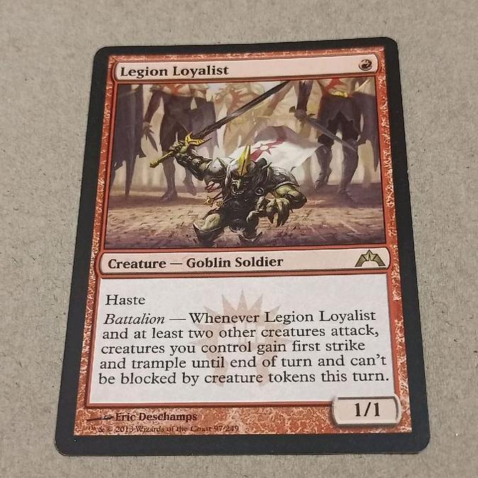 Ready MAGIC THE GATHERING MTG Legion Loyalist
