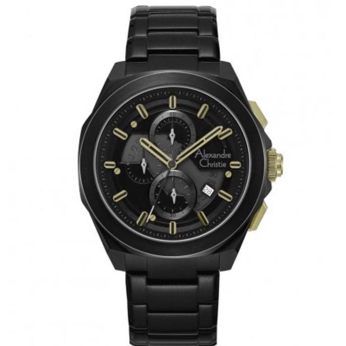 Jam Tangan Pria Alexandre Christie AC 6645 MC Stainless Orinal