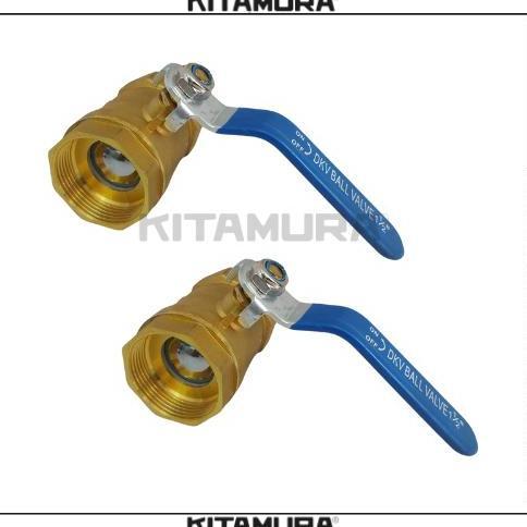 3/4" Ball Valve KUNINGAN Asli Stop Kran / Keran Air 3/4" Inch